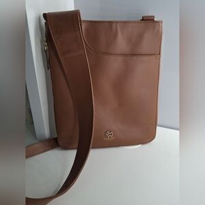 Radley London Pockets Brown Leather Crossbody Bag